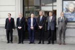 Amsterdam 14 oktober 2017
Afscheidsdienst van burgemeetser Eberhard v d Laan in het concertgebouw. vrienden Eberhard v d Laan