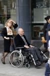 Amsterdam 14 oktober 2017
Afscheidsdienst van burgemeetser Eberhard v d Laan in het concertgebouw. Ed v Tijn met zijn vrouw Odette Taminiau