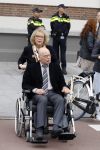 Amsterdam 14 oktober 2017
Afscheidsdienst van burgemeetser Eberhard v d Laan in het concertgebouw. Ed v Tijn met zijn vrouw Odette Taminiau
