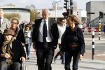 Amsterdam 14 oktober 2017
Afscheidsdienst van burgemeetser Eberhard v d Laan in het concertgebouw.Job Cohen met zijn vrouw en Ed v Tijn met zijn vrouw Odette Taminiau