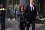 Amsterdam 14 oktober 2017
Afscheidsdienst van burgemeetser Eberhard v d Laan in het concertgebouw. Edwin v d Sar met zijn vrouw