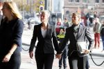 Amsterdam 14 oktober 2017
Afscheidsdienst van burgemeetser Eberhard v d Laan in het concertgebouw. Ellie Lust met partner