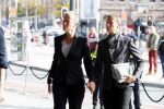 Amsterdam 14 oktober 2017
Afscheidsdienst van burgemeetser Eberhard v d Laan in het concertgebouw. Ellie Lust met partner