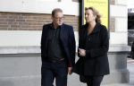 Amsterdam 14 oktober 2017
Afscheidsdienst van burgemeetser Eberhard v d Laan in het concertgebouw. Erik v Muiswinkel met zijn vrouw