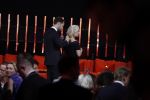 Amsterdam 12 oktober 2017 
Uitreiking televizierring in het afas live theater. Eva Jinek met vriend