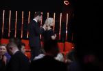 Amsterdam 12 oktober 2017 
Uitreiking televizierring in het afas live theater. Eva Jinek met vriend
