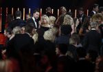 Amsterdam 12 oktober 2017 
Uitreiking televizierring in het afas live theater. Eva Jinek met vriend
