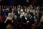 Amsterdam 12 oktober 2017 
Uitreiking televizierring in het afas live theater. Eva Jinek met vriend