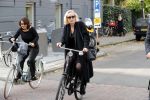 Amsterdam 14 oktober 2017
Afscheidsdienst van burgemeetser Eberhard v d Laan in het concertgebouw. Dione de Graaf met vriend en Eva Jinek
