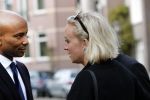 Amsterdam 14 oktober 2017
Afscheidsdienst van burgemeetser Eberhard v d Laan in het concertgebouw. Humberto Tan met zijn vrouw Ineke en Eva Jinek