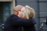 Amsterdam 14 oktober 2017
Afscheidsdienst van burgemeetser Eberhard v d Laan in het concertgebouw. Humberto Tan met zijn vrouw Ineke en Eva Jinek