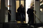 Amsterdam 21 oktober 2017
Evert santegoeds en Robert Halewijn vertrekken bij appartement van Connie Witteman en Albert Verlinde