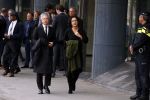 Amsterdam 14 oktober 2017
Afscheidsdienst van burgemeetser Eberhard v d Laan in het concertgebouw. Femke Halsema met man