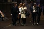 Amsterdam 18 oktober 2017
Frank masmeier en zijn vriendin Jaimy v Lent op straat in amsterdam na een etentje in restaurant Castell