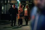 Amsterdam 18 oktober 2017
Frank masmeier en zijn vriendin Jaimy v Lent op straat in amsterdam na een etentje in restaurant Castell