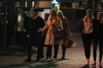 Amsterdam 18 oktober 2017
Frank masmeier en zijn vriendin Jaimy v Lent op straat in amsterdam na een etentje in restaurant Castell