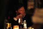 Amsterdam 18 oktober 2017
Frank masmeijer en zijn vriendin Jaimy v Lent op straat in Amsterdam na een etentje in restaurant Castell