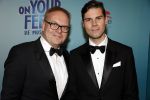 Utrecht 29 oktober 2017
Premiere on your feet in beatrixtheater in Utrecht. Frits Huffnagels met een vriend
