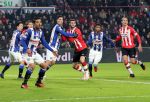Eindhoven, 22 Januari 2017 Kompetitiewedstrijd PSV-SC Heerenveen, eindstand 4-3