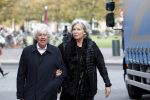 Amsterdam 14 oktober 2017
Afscheidsdienst van burgemeetser Eberhard v d Laan in het concertgebouw. Geert Mak met vrouw