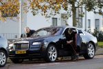 Amsterdam 11 november 2017
Gerard Spong met zijn partner en hondje in hun Rolls Royce van ruim 500K