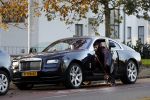 Amsterdam 11 november 2017
Gerard Spong met zijn partner en hondje in hun Rolls Royce van ruim 500K