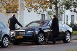 Amsterdam 11 november 2017
Gerard Spong met zijn partner en hondje in hun Rolls Royce van ruim 500K