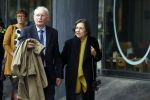 Amsterdam 14 oktober 2017
Afscheidsdienst van burgemeetser Eberhard v d Laan in het concertgebouw. Gerdi Verbeet  met man