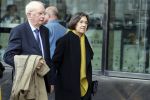 Amsterdam 14 oktober 2017
Afscheidsdienst van burgemeetser Eberhard v d Laan in het concertgebouw. Gerdi Verbeet  met man
