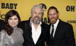 Amsterdam 30 oktober 2017
Premiere Oh Baby in Tuschinski. Gijs Naber met Thomas Acda en Hanna v Vliet