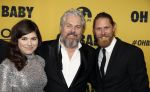 Amsterdam 30 oktober 2017
Premiere Oh Baby in Tuschinski. Gijs Naber met Thomas Acda en Hanna v Vliet