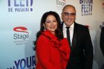 Utrecht 29 oktober 2017
Premiere on your feet in beatrixtheater in Utrecht. Gloria Estefan en haar man Emilio met