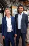 Amsterdam, 23 Augustus 2017 Premiere van Het Zwanenmeer
Hans Cornelissen met partner