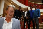 Zeist 31 oktober 2017
Hans Kazan met zijn zoons Steven Oscar Renzo en schoondochter Mara in het Fyji hotel in zeist