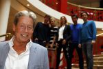 Zeist 31 oktober 2017
Hans Kazan met zijn zoons Steven Oscar Renzo en schoondochter Mara in het Fyji hotel in zeist