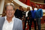 Zeist 31 oktober 2017
Hans Kazan met zijn zoons Steven Oscar Renzo en schoondochter Mara in het Fyji hotel in zeist