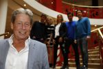 Zeist 31 oktober 2017
Hans Kazan met zijn zoons Steven Oscar Renzo en schoondochter Mara in het Fyji hotel in zeist