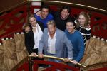 Zeist 31 oktober 2017
Hans Kazan met zijn zoons Steven Oscar Renzo en schoondochter Mara in het Fyji hotel in zeist