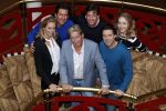 Zeist 31 oktober 2017
Hans Kazan met zijn zoons Steven Oscar Renzo en schoondochter Mara in het Fyji hotel in zeist