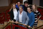 Zeist 31 oktober 2017
Hans Kazan met zijn zoons Steven Oscar Renzo en schoondochter Mara in het Fyji hotel in zeist