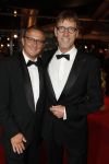 Amsterdam 12 oktober 2017 
Uitreiking televizierring in het afas live theater. Hans Schiffers met partner