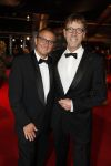 Amsterdam 12 oktober 2017 
Uitreiking televizierring in het afas live theater. Hans Schiffers met partner