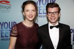 Utrecht 29 oktober 2017
Premiere on your feet in beatrixtheater in Utrecht. Winnaar heel holland bakt Hans Spitsbaard met zijn vrouw