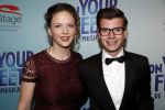 Utrecht 29 oktober 2017
Premiere on your feet in beatrixtheater in Utrecht. Winnaar heel holland bakt Hans Spitsbaard met zijn vrouw