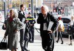 Amsterdam 14 oktober 2017
Afscheidsdienst van burgemeetser Eberhard v d Laan in het concertgebouw. Herman v Veen met vrouw
