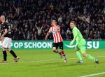 Eindhoven, 30 September 2017
PSV-Willem II, eindstand 4-0  Kompetitie 2017/2018
Hirving Lozano