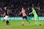 Eindhoven, 30 September 2017
PSV-Willem II, eindstand 4-0  Kompetitie 2017/2018
Hirving Lozano scoort
