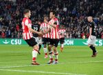 Eindhoven, 30 September 2017
PSV-Willem II, eindstand 4-0  Kompetitie 2017/2018
Hirving Lozano scoort