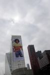 Rotterdam 3 november 2017 
Reclame Hudsons Bay op een pand in Rotterdam