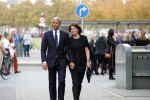 Amsterdam 14 oktober 2017
Afscheidsdienst van burgemeetser Eberhard v d Laan in het concertgebouw. Humberto Tan met zijn vrouw Ineke